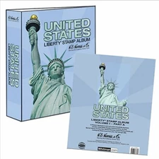 HE Harris USA LIBERTY 1 STAMP ALBUM Part A 1847-1994 TRADITIONAL BINDER & PAGES