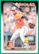 Yennier Cano - 2024 Topps #158 - Baltimore Orioles Baseball Card
