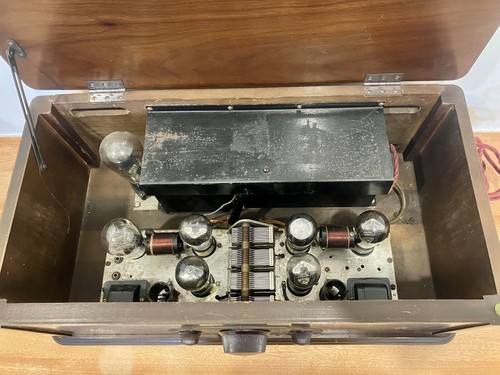 Antique C.1928 A.C Dayton A-C 65 mahogany cased tube valve radio ~ VERY RARE - Picture 10 of 12