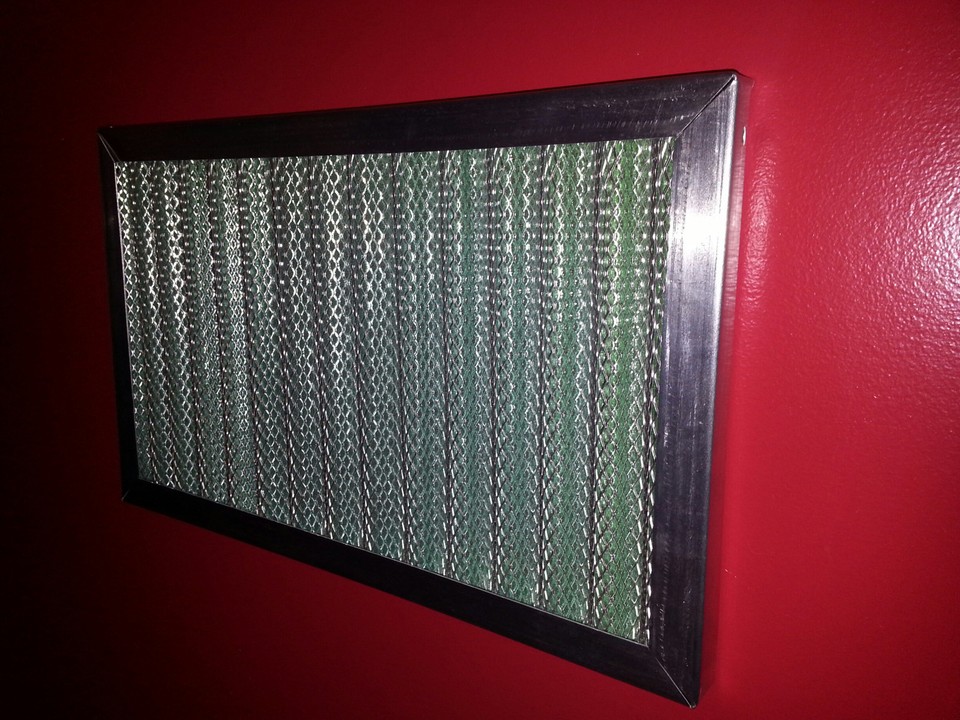 ULTIMATE ALLERGY HOME PLEATED AIR FILTER! WASHABLE PERMANENT REUSABLE