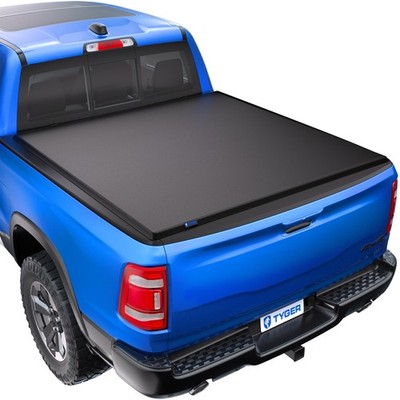 TYGER T3 Soft Tri-fold Tonneau Cover for 19-26 Ram 1500 6'4'' Bed