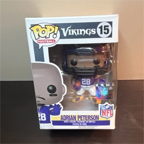 Funko Pop! Vinyl Adrian Peterson #15 NFL Football Removable Helmet Figure