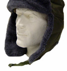 Ex Soviet Chapka Ouchanka Chapeau Trappeur Froid Guerre 80s Era Faux Fourrure