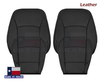 #ad 2015 2019 For Subaru Outback Legacy Front New Real Leather Seat Cover In Black $310.50