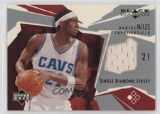 2003-04 Upper Deck Black Diamond Diamond Jersey Single Darius Miles #BD-DM ht1