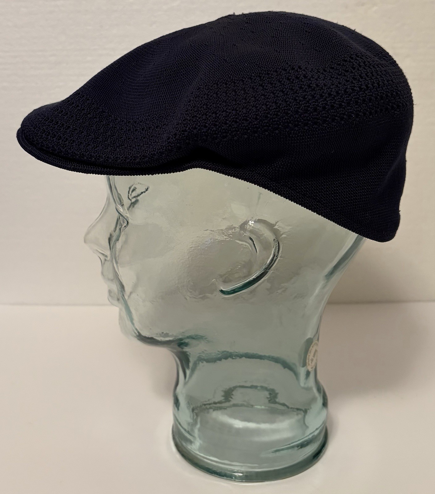 Blue Kangol Tropic 504 Ventair British Newsboy Driving Cap Hat - Size XL