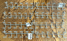 Peg board hooks 43 assortment 1/4 inch 43 total