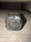 Vintage Ink Glass Bottle Fancy Diamond Embossed Design Early20th With Ink — photo 3