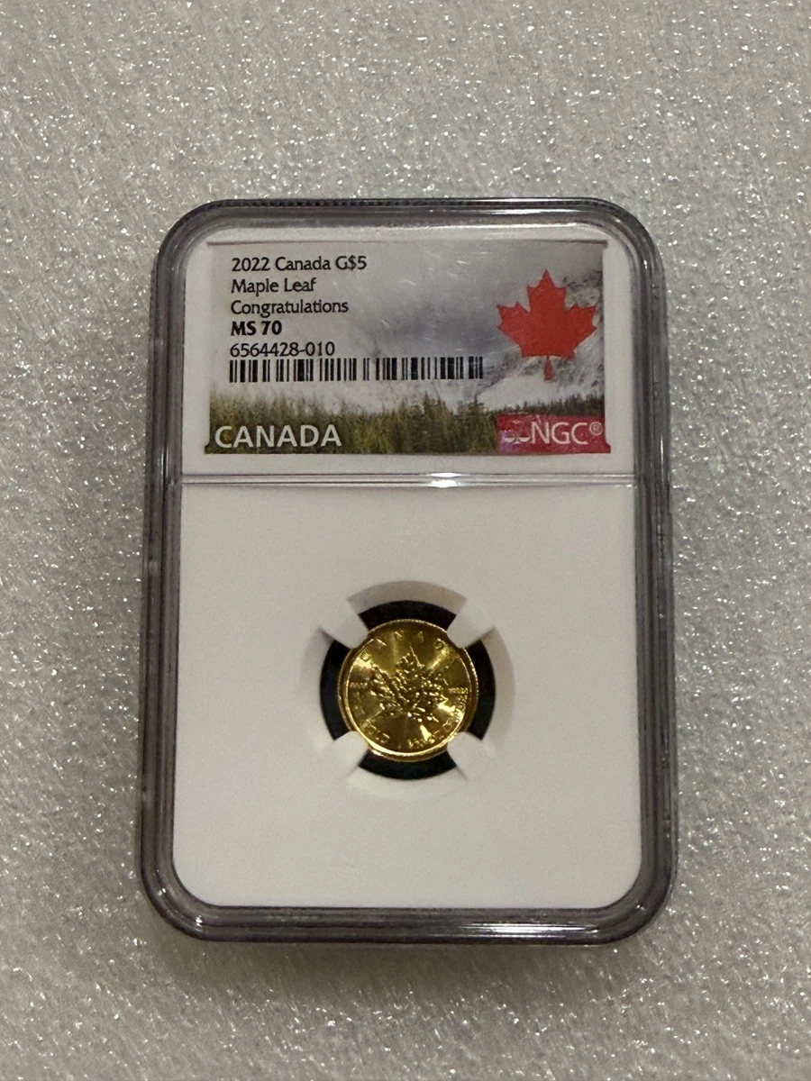 NGC Certified Canadian Maple Leaf Gold Bullion Coins for sale | eBay