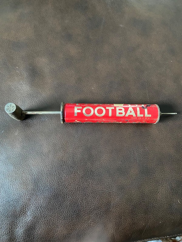 **Vintage** 1930s Football Air Pump with Needle