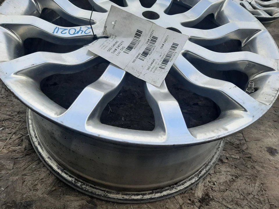 2005-2008 CADILLAC STS Wheel RIM 18x8 12 Spoke Polished 12 SPOKE OEM ID 17800206 - Image 4 of 4