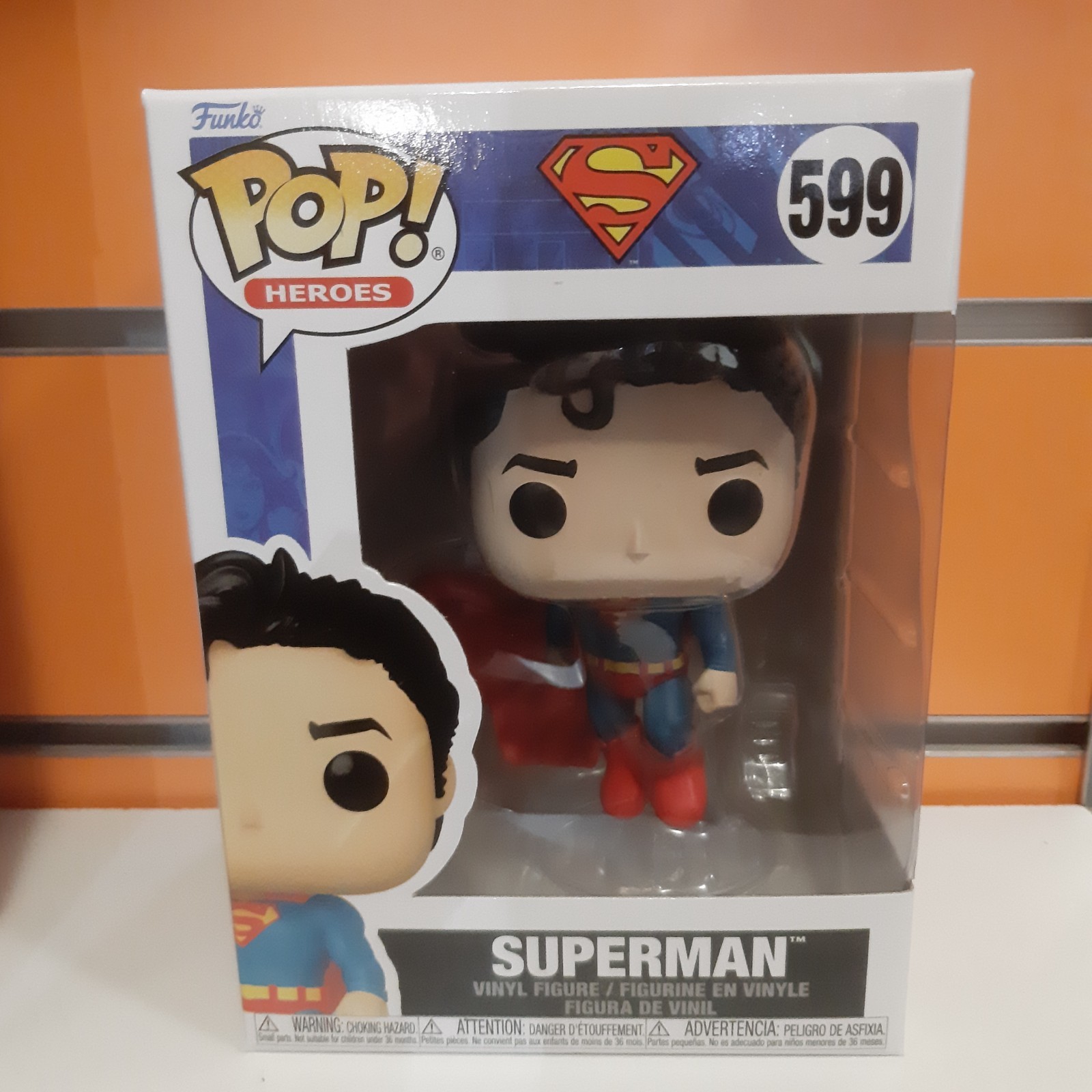 Funko Pop! Heroes n. 599 Superman NUOVO