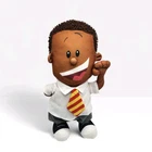 Captain Underpants George Beard Soft Plush Toy 40 cm / 16" (DreamWorks 2017)