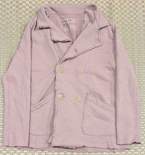 Frank & Eileen Belfast Double Breasted Jacket Rose Women's Size XS Made in USA