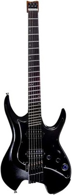MOOER GTRS W800 HEADLESS GUITAR - BLACK
