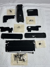 Vintage Lot Of 8 Cover Panels-1940 Royal KMM Typewriter Include Screws & Knobs thumbnail