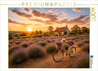 Calvendo Puzzle Lavender Bliss In The Evening Light | 2000 Pieces, Finished Size