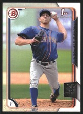 2015 Bowman Draft #51 Thomas Szapucki New York Mets