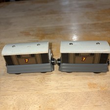 Thomas  Friends Wooden Railway Rare Engine Toby Tram 2003 Vintage X2