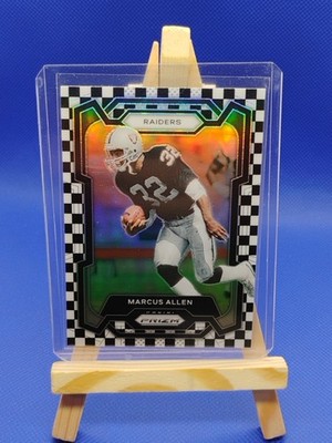 2023 Panini Prizm - Marcus Allen #179 Black & White Checker Prizm