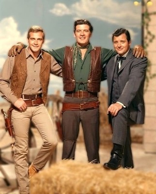 RARE COLOR STILL CAST OF THE BIG VALLEY