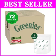 72 ct Greenies Dog Dental Treats,  Flavor