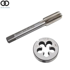 1/2"  28 22LR 223 5.56 9mm 1/2"-28 Tap and Die Set UNF HSS