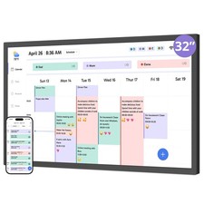 Digital Wall Calendar 32 Inch Touch Screen Electronic Smart Calendar Chore Chart