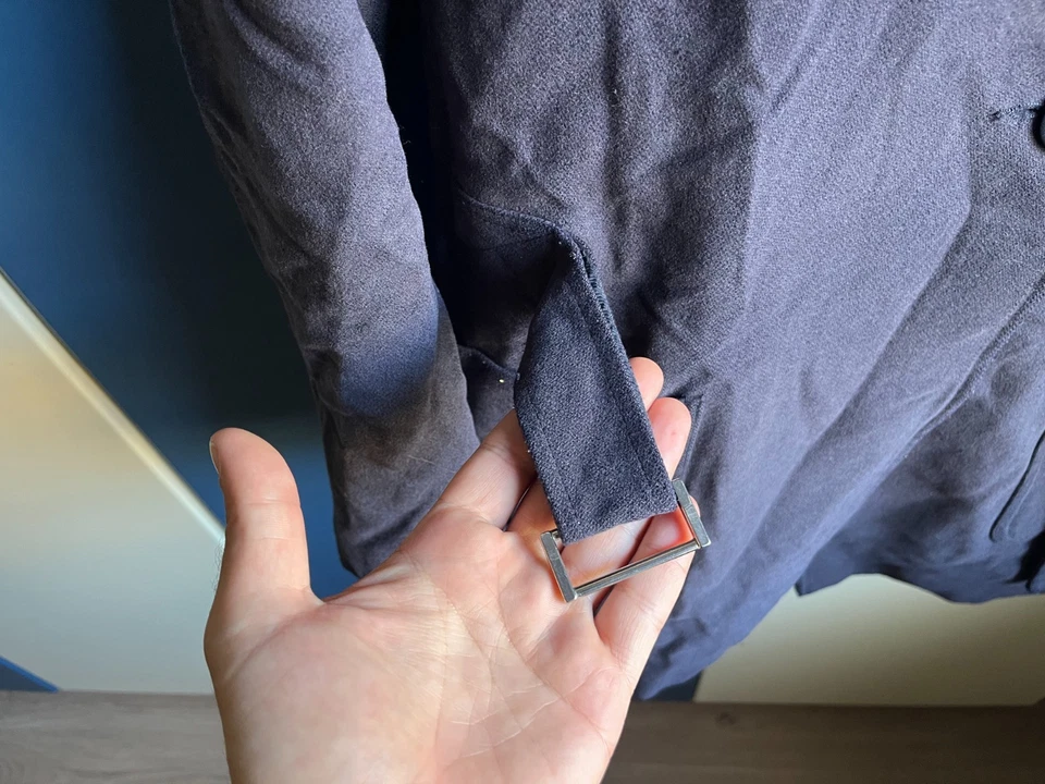 GIUBBOTTO ARMANI GIACCA GIUBBINO CAPPOTTO UOMO MAN BLU BLUE - Immagine 4 di 4