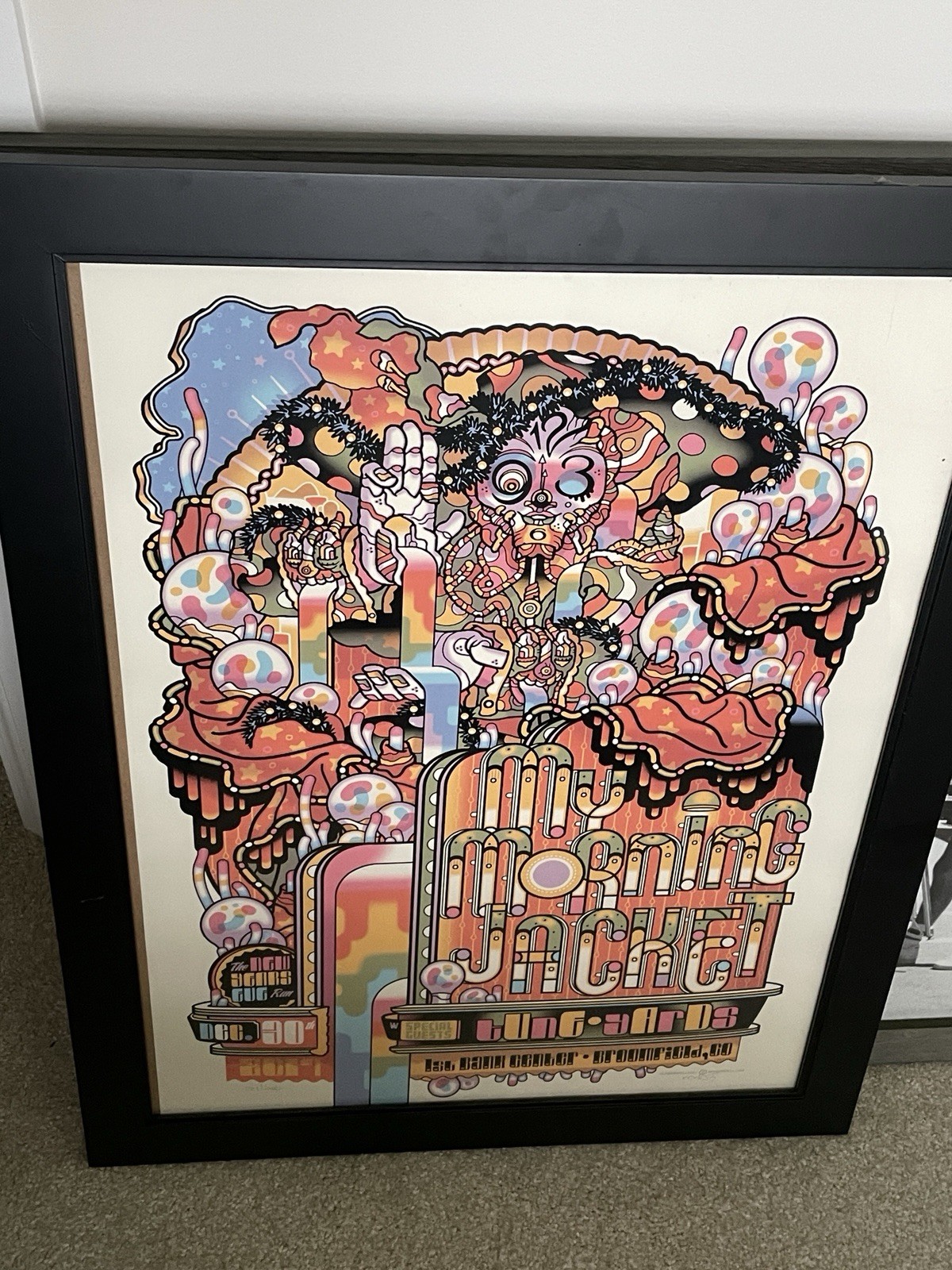 12/30/17 Colorado Poster Mint Framed Burwell