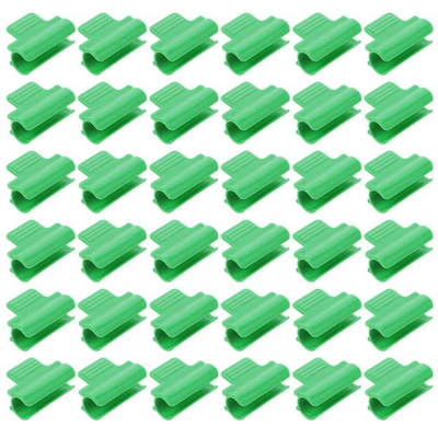 #ad #ad 40 Pcs Garden Buildings Tube Clips Greenhouse Pressure Film Clamp Pipe Clamps $17.91