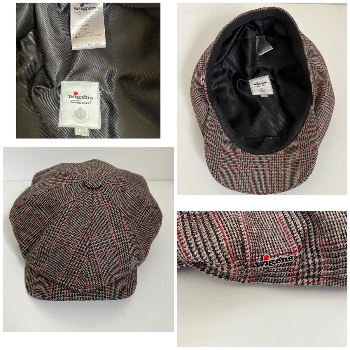 ジョンストン&マーフィー〈Wigens 〉ブラウン ウール100%フェルトハット Wigens Hats for Men for sale - eBay