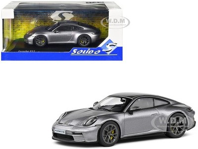 PORSCHE 911 (992) GT3 TOURING GT SILVER 1/43 DIECAST MODEL BY SOLIDO S4316502