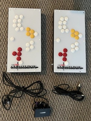 HITBOX Smash Box Arcade Controller, For Smashbros Ultimate (Lot Of 2 )- Tested