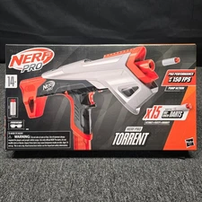 Nerf Pro Torrent Half-Length Dart Blaster 150 FPS & 15 Pro Half-Length Darts NEW