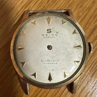 Vintage Seiko Marvel J14005 14k Gold Filled Men's Watch Face Only Not Tested