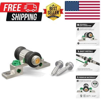 Coaxial Cable Connectors, 3GHz High Frequency, Ground Block, Coax Extender, R...