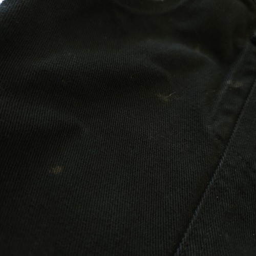 Men's 4XL 3XL distressed black denim cut-off vest GUESS biker rocker trucker - Picture 10 of 11