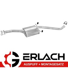 Mittelschalldämpfer für Opel Omega A Stufenheck 1.8 2.0 2.4 615