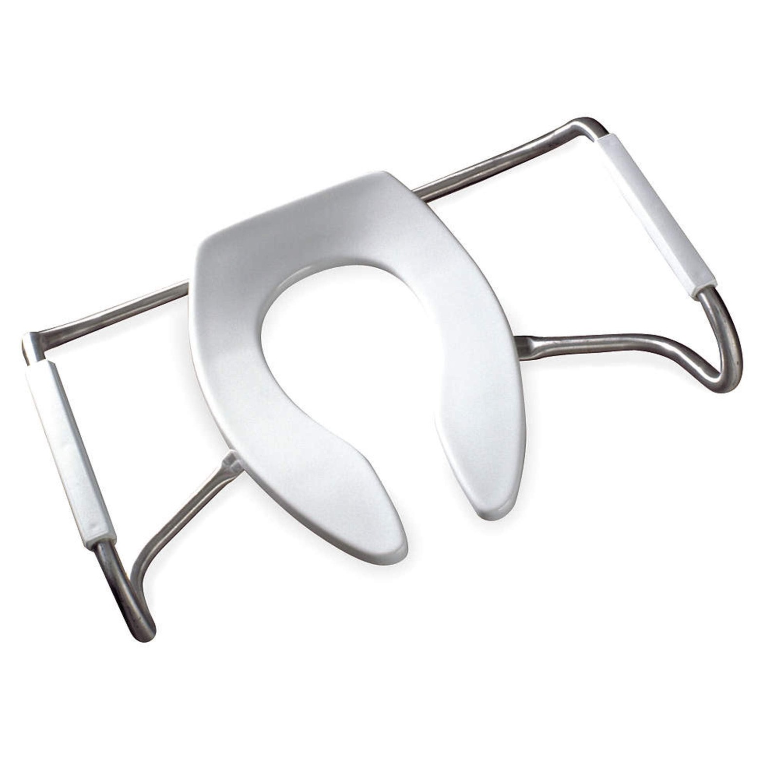 , Round, Long Lasting Solid Plastic, White