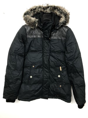 KHUJO Damen Winterjacke Modell: Huniclt Schwarz S