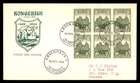 Mayfairstamps Denmark FDC 1954 Castle Booklet First Day Cover aaz_12805