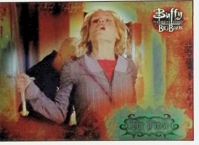2004 INKWORKS BUFFY BIG BADS #71 THE FIRST BASE CARD NM