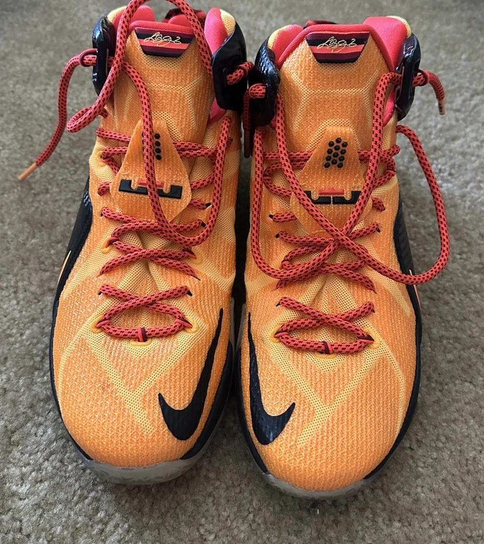 Nike Lebron 12 CLE Cleaveland Witness Men\'s Size 8.5- 684593-830 Nike Lebron XII 12  main image 3