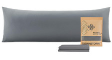 Super Soft Microfiber Long Pillowcase, Envelope Lock Large Pillowcase 20x54 Inch