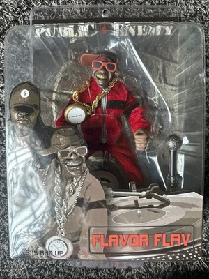 Public Enemy Flavor Flav Mezo Toy Action Figure Brand New 2006