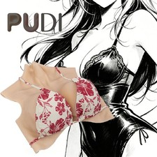 Realistic Silicone Breast Forms Breast Plate Fake Boobs C-G Cup For Crossdresser