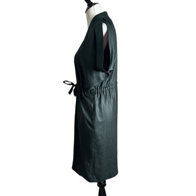 Paul & Joe Cinched Dress Size 36 Dolman Short Sleeve Black Minimalist Old  Money | eBay