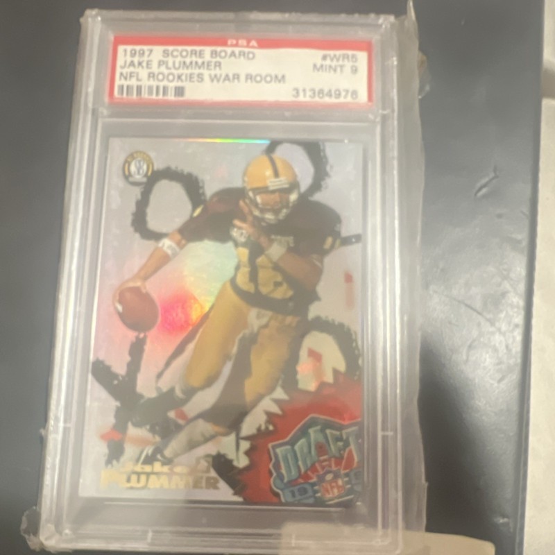 Score Board 1997 Jake Plummer Rookie NFL Rookies War Room WR6 PSA 9 Cardinals