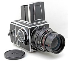 Hasselblad 500cm Medium Format Camera w/ Carl Zeiss 150mm f4 & A12 Film Back